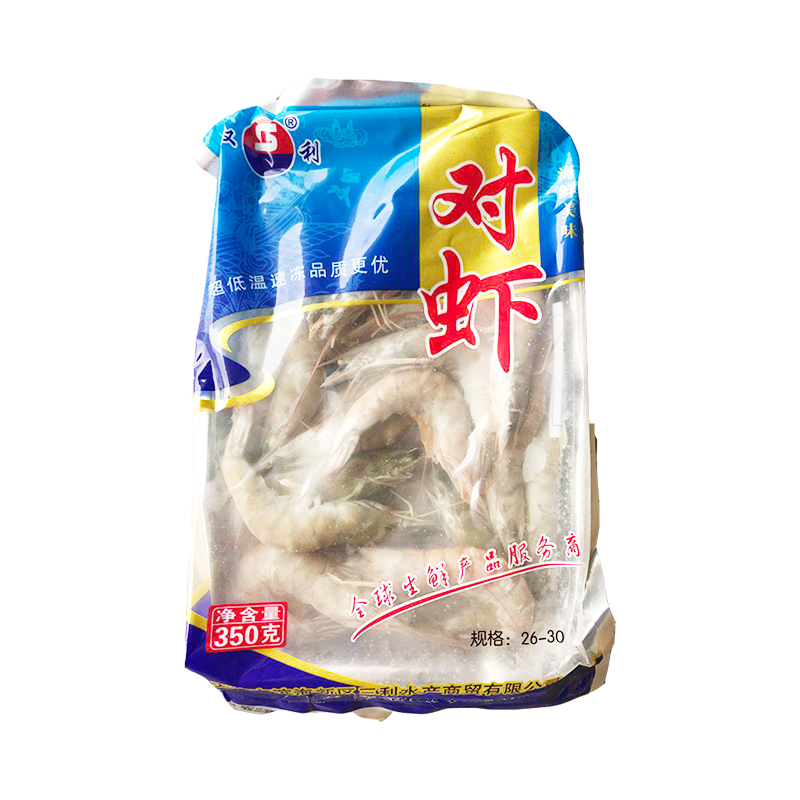 速凍南美白對(duì)蝦16/20